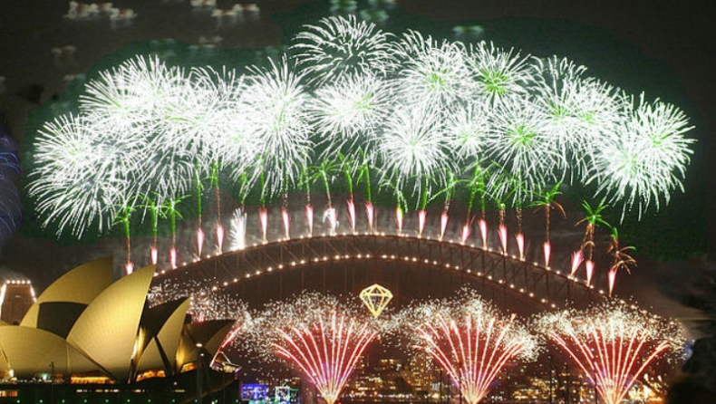 Πώς υποδέχθηκαν το νέο έτος σε όλο τον κόσμο (vids)