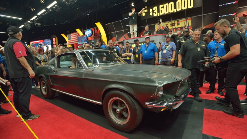 Εσπασε τα…κοντέρ η Ford Mustang της ταινίας Bullitt (pics)