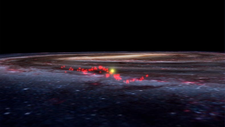 Ανακαλύφθηκε στο γαλαξία μας ένα μυστηριώδες τεράστιο κύμα από «εκκολαπτήρια» άστρων