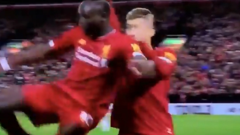 Λίβερπουλ: Ο Μανέ πάλι ήθελε ν' αντιγράψει τον πανηγυρισμό του Φιρμίνο! (vid)