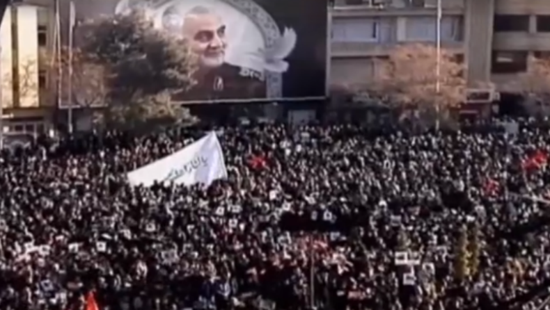 Ιράν: Ξεκίνησε η ταφή του Σουλεϊμανί