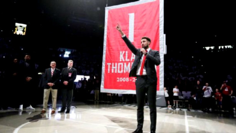 Απέσυρε τον αριθμό του Κλέι Τόμπσον το Washington State (pics & vids)