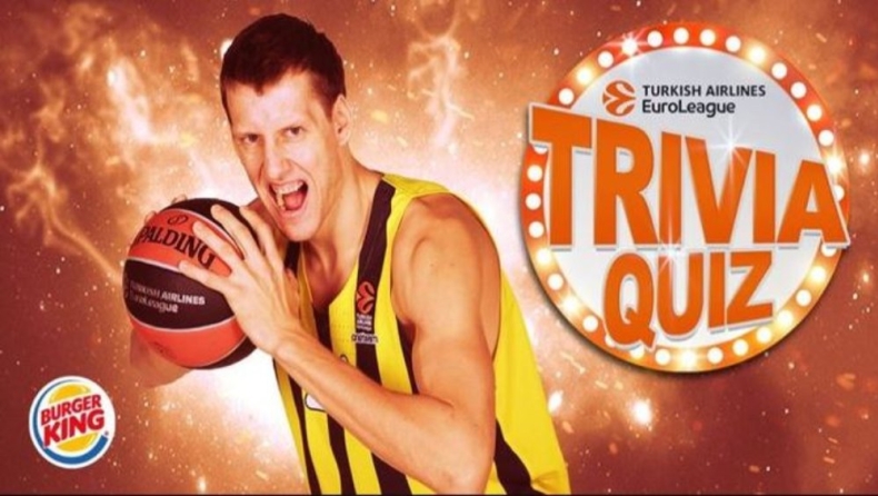 Παίξτε στο EuroLeague Trivia Quiz και κερδίστε μια φανέλα του Βέσελι