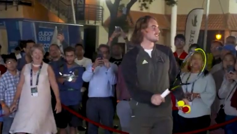 Dubai Championships: Σοκολατένια... δοκιμασία για τον Τσιτσιπά (vid)