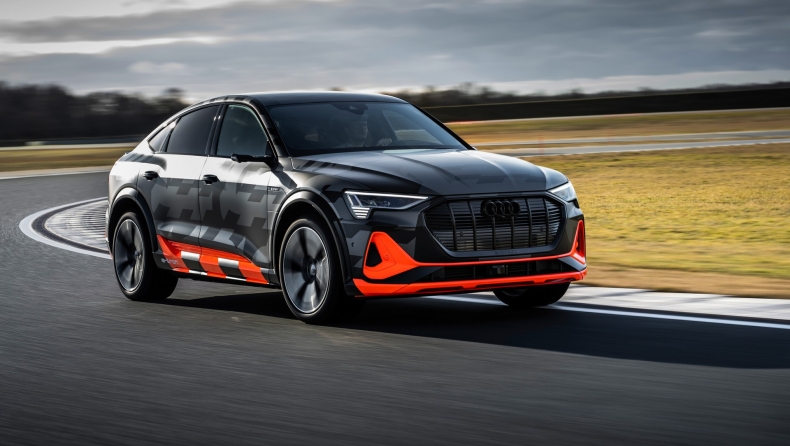 Η Audi παρουσιάζει τα σπορ ηλεκτρικά e-tron S (pics) 