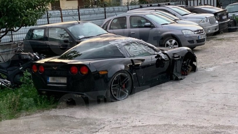 Παρουσιάστηκε στην Τροχαία η συνοδηγός της μαύρης Corvette