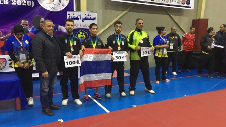 ITTF Egypt Open Para: «Ασημένιος» ο Μουχθής στο απλό, 3ος ο Χατζηκυριάκος