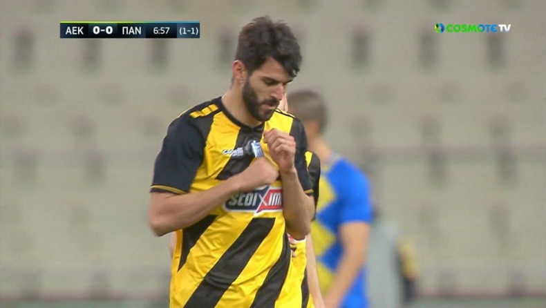 ΑΕΚ - Παναιτωλικός: Το 1-0 του Ολιβέιρα! (vid)