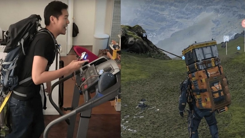 Μηχανικός μετέτρεψε διάδρομο γυμναστικής σε χειριστήριο PlayStation! (vid)