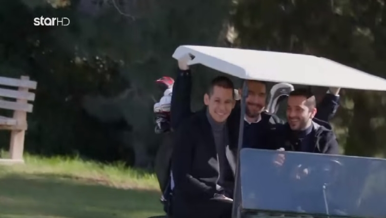 MasterChef: Οι κριτές εμφανίστηκαν με αυτοκινητάκι του γκολφ και ο Κουτσόπουλος θυμήθηκε τον Καραμανλή (pic & vid)