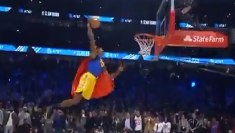 Η... πτήση του «Superman» Χάουαρντ! (vid)