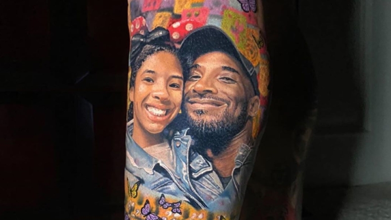 Εκπληκτικό τατουάζ με τον Κόμπι και την Τζίτζι (pic)