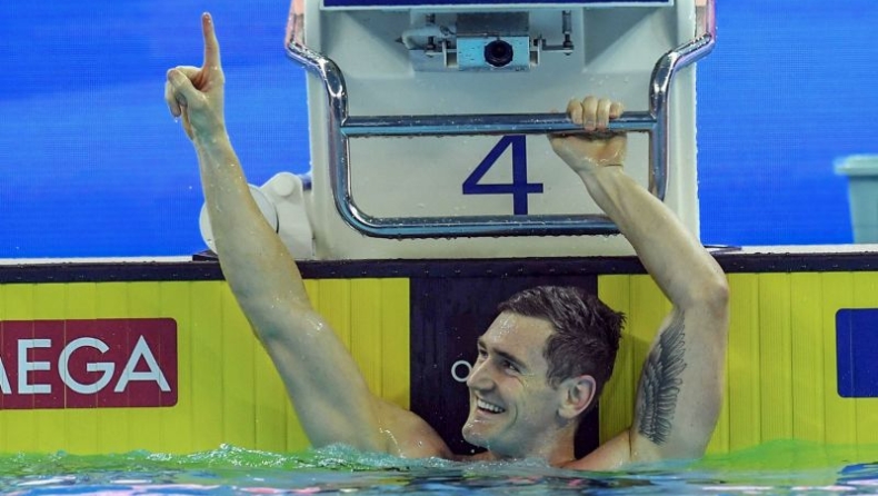Φαν Ντε Μπεργκ: Ο Ολυμπιονίκης της κολύμβησης που αγαπά την Ελλάδα και παλεύει με τον Covid-19 (pics&vids)