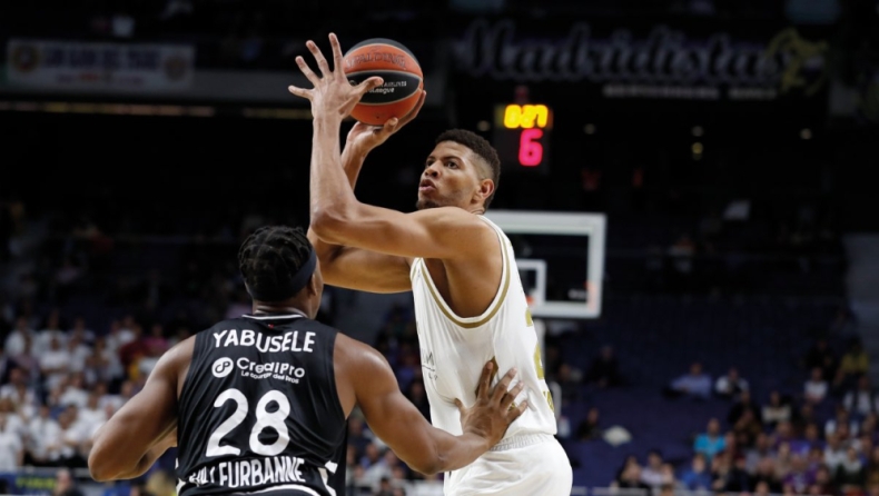 Ρεάλ - Βιλερμπάν 87-78: Στο ρελαντί η Ρεάλ και 7η σερί νίκη