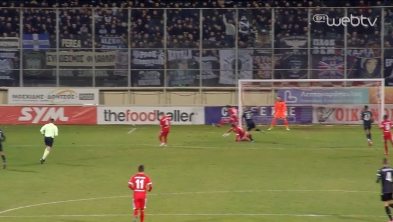 Ξάνθη - ΠΑΟΚ 1-1: Το χέρι - πέναλτι του Λισγάρα που δεν δόθηκε στο 91' (vid)