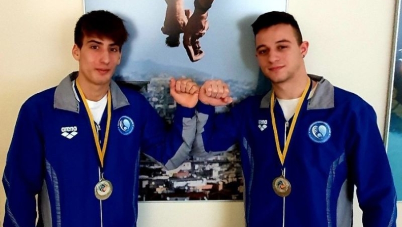 Καταδύσεις: Ασημένιο μετάλλιο για Μόλβαλη - Τσιρίκο στην Ουκρανία