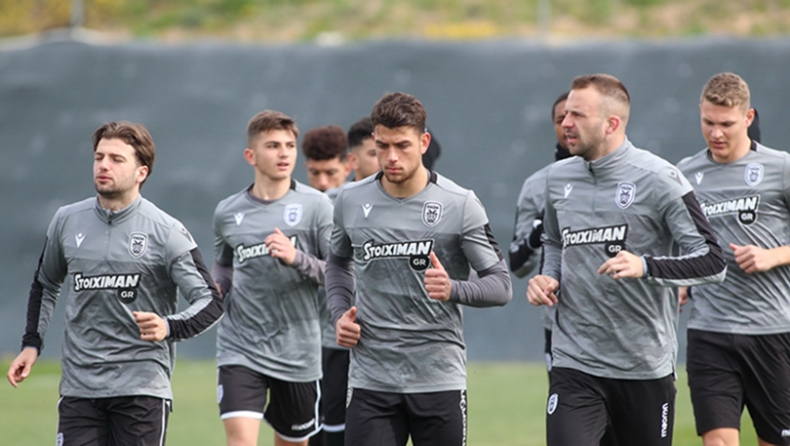 ΠΑΟΚ: Προπόνηση για λίγους…