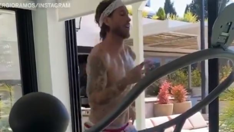 Ρεάλ Μαδρίτης: Ο Σέρχιο Ράμος δεν σταματάει να προπονείται ποτέ (vid)