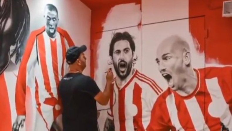 Ολυμπιακός: Το #Throwback με τις τοιχογραφίες των Τσόρι και Καμπιάσο (vid)