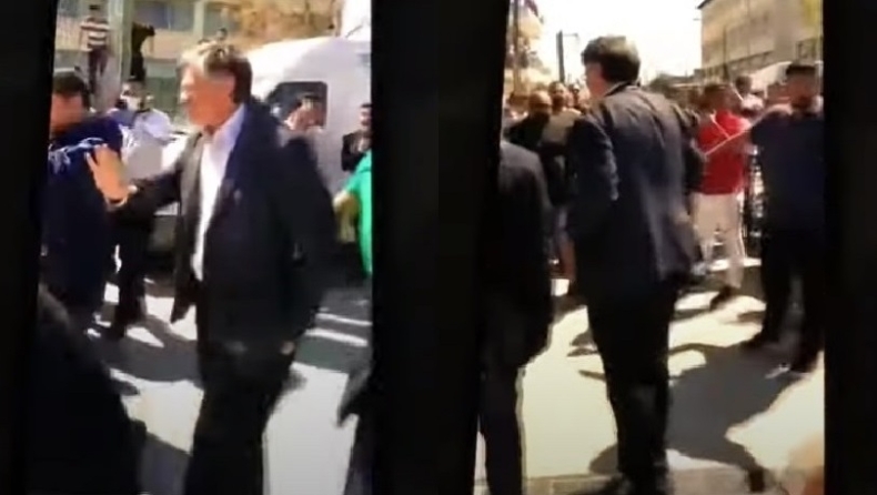 Υποδέχθηκαν τον Τσιόδρα στη Λάρισα σαν «μεταγραφή αεροδρομίου» (vid)