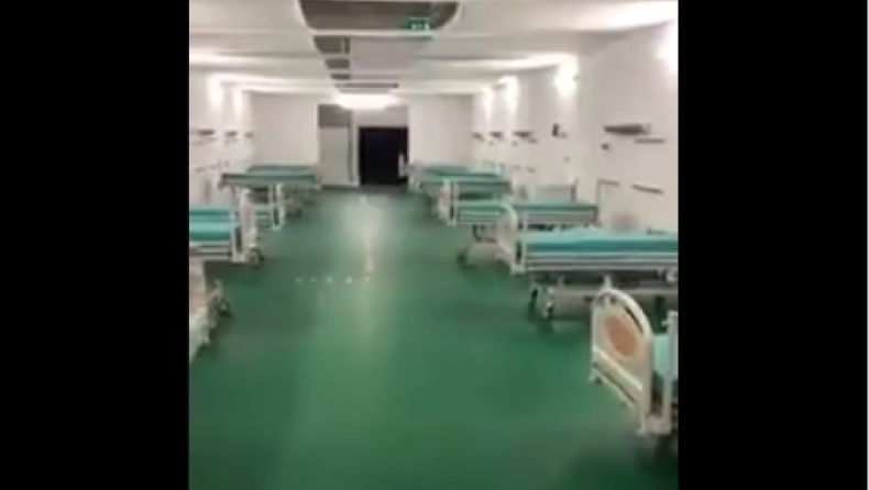 Κορονοϊός: Έτοιμο το νοσοκομείο στο Μπέργκαμο με την βοήθεια των οπαδών της Αταλάντα (vid)