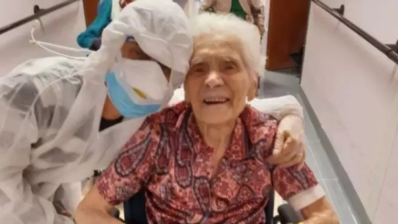 Ιταλία: Η γηραιότερη ασθενής που νίκησε τον κορονοϊό είναι 103 ετών!