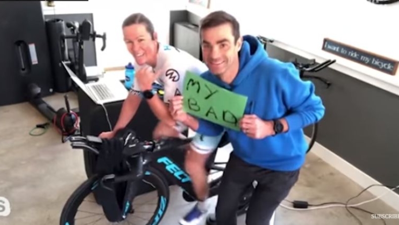Ο απρόσεκτος σύζυγος «καταδίκασε» σε ήττα την παγκόσμια πρωταθλήτρια στο Ironman VR Pro Challenge