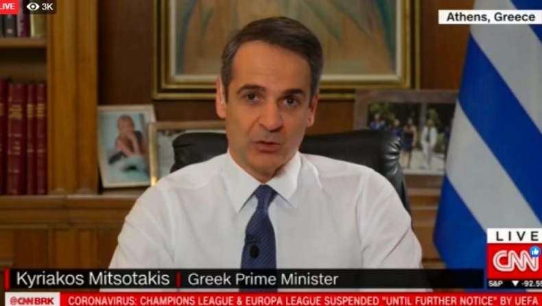 Μητσοτάκης στο CNN: «Καταφέραμε να αποκαταστήσουμε την εμπιστοσύνη στο ελληνικό κράτος»
