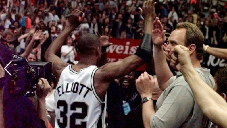 Σπερς: Όταν ο Έλιοτ... εκτέλεσε τους Μπλέιζερς πριν τον τίτλο! (pic)