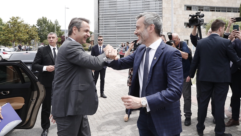Η παρουσία Μητσοτάκη και η ατάκα Ζέρβα για το νέο γήπεδο του ΠΑΟΚ