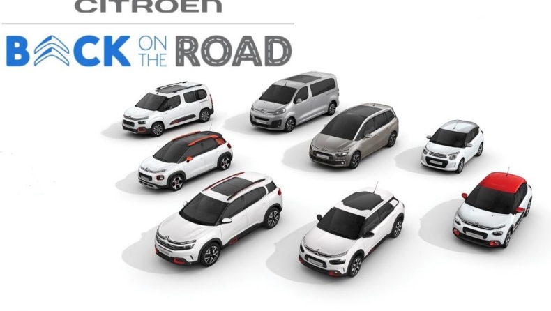 Back on the Road: Μοναδικά οφέλη για τα νέα Citroen