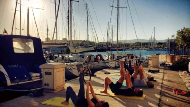 «Outdoor Sailing Fitness» για τις εθνικές ομάδες στο «Athens International Sailing Center»