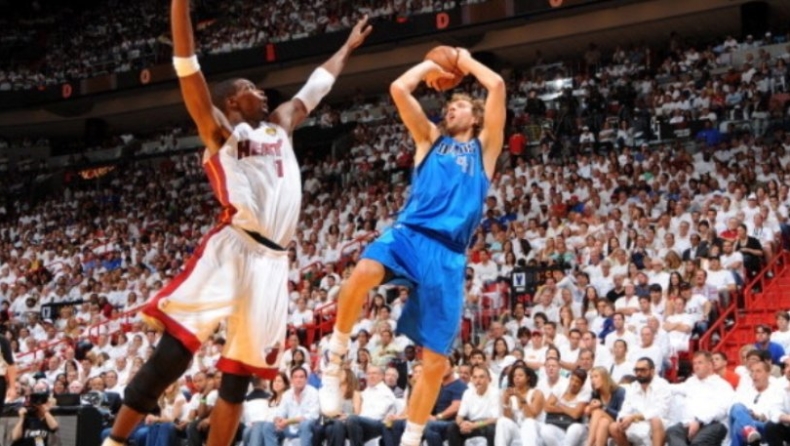 Yπόκλιση στο fadeaway του Νοβίτσκι! (vid)