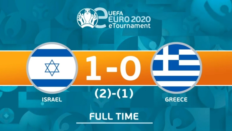 UEFA eEURO 2020: Δεν τα κατάφερε η Ελλάδα, την άφησε εκτός το Ισραήλ