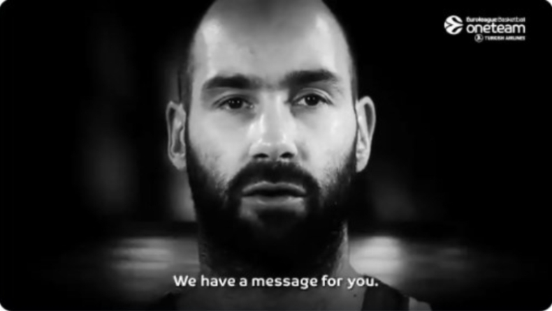 Euroleague: Mε Σπανούλη, Καλάθη και Ζοτς το μήνυμα κατά του ρατσισμού (vid)