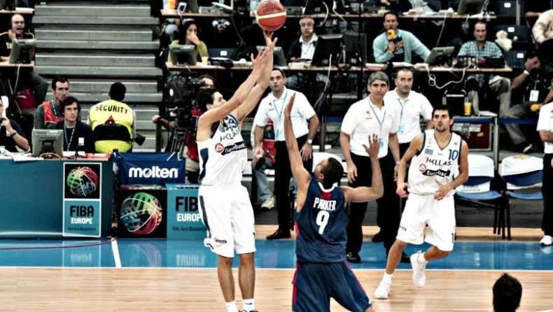 FIBA: «Ποιο είναι το μεγαλύτερο σουτ της Εθνικής Ελλάδος;» (vid)