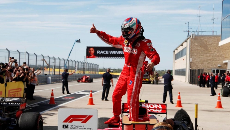 H Ferrari δώρισε στον Κίμι Ράικονεν ένα μονοθέσιο (pics)