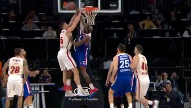 H EuroLeague θυμήθηκε το φοβερό μπλοκ του Σίνγκλετον! (vid)