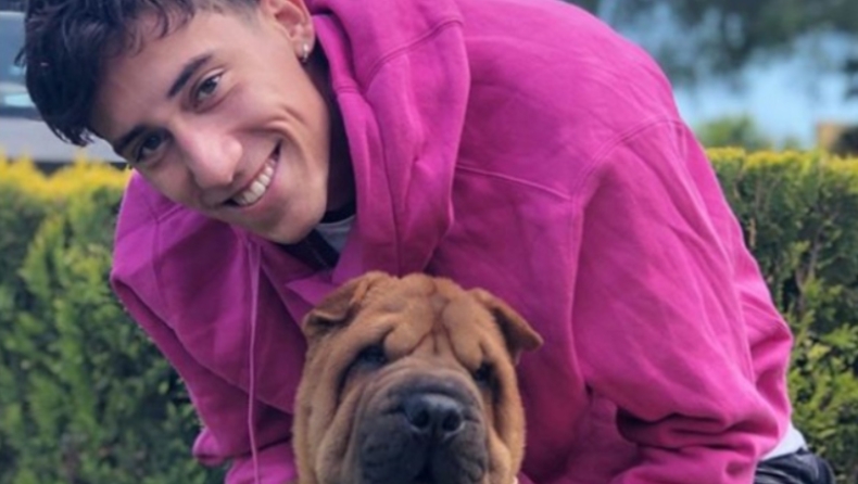 Τσιμίκας: Η νέα φωτογραφία του με τον σκύλο του