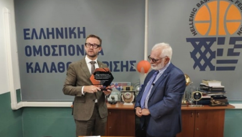 Ο Πρέσβης της Λιθουανίας τίμησε την ΕΟΚ για την διαχρονική φιλία
