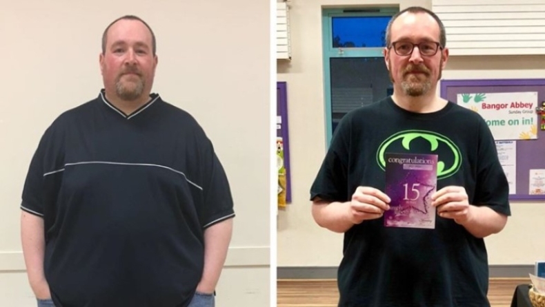 Εκπληκτική αλλαγή: 47χρονος έχασε 133 κιλά και έγινε άλλος άνθρωπος (pics)