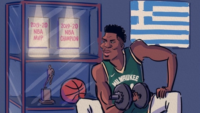NBA: Το υπέροχο σκίτσο για το restart! (pics)