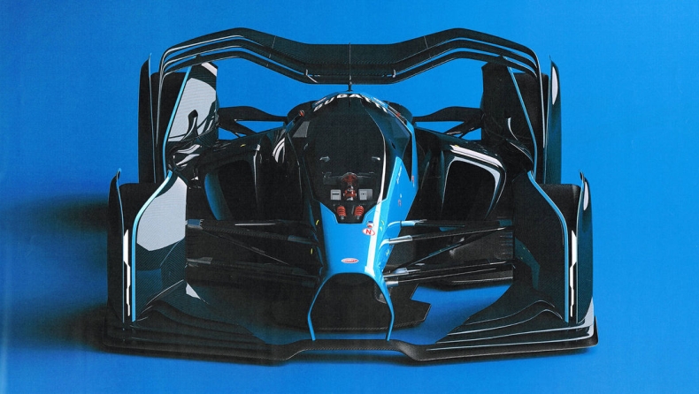Μία μονοθέσια Bugatti για τη Formula 1 (pics)