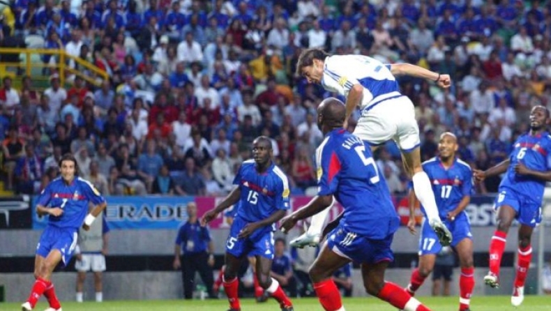 Ελλάδα-Γαλλία 1-0: Σαν σήμερα η κεφαλιά του Χαριστέα κι η πρόκριση στα ημιτελικά του Euro 2004 (pics & vid)