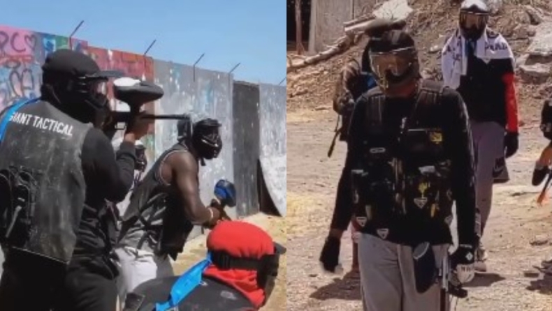 Kλίπερς: To... έριξαν στο paintball! (vid)