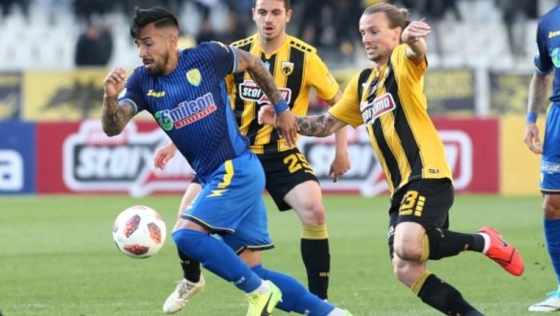 Παναιτωλικός: Η τούρτα στον Ντίας (vid)