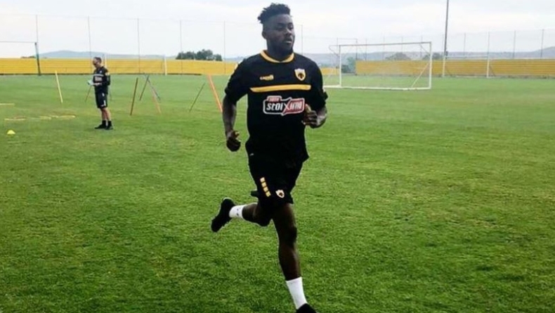 ΑΕΚ: Πρώτη προπόνηση για τον Ενομπακάρε στα Σπάτα (pics)