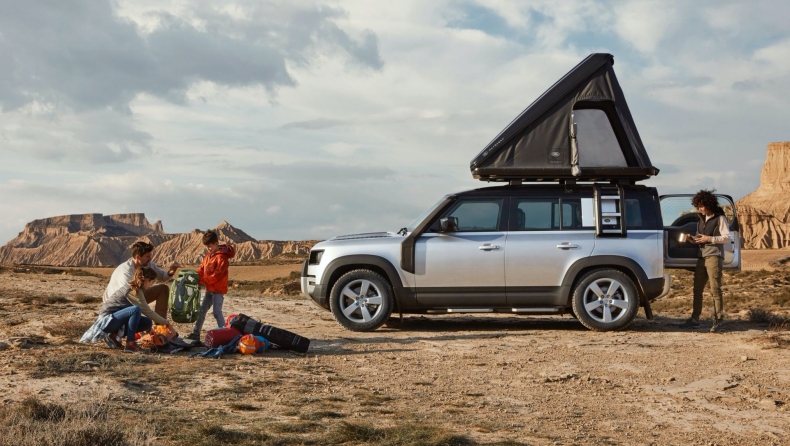 To Land Rover Defender μεταμορφώνεται σε σκηνή! (pics)