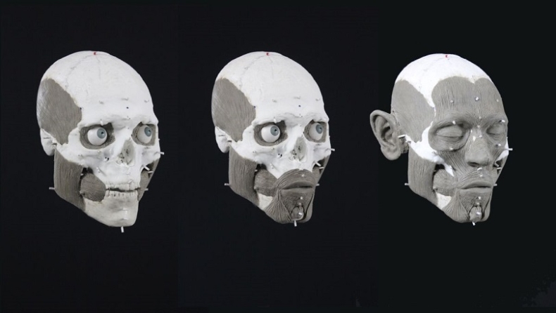 Έφτιαξαν σε 3D το πρόσωπο άντρα 8.000 ετών, το κρανίο του οποίου βρέθηκε παλουκωμένο (pics & vid)