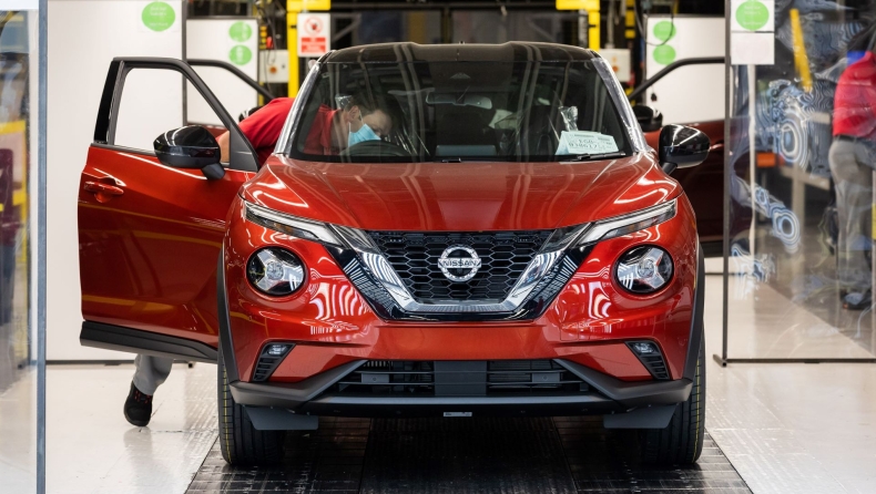 Το εργοστάσιο της Nissan στην Αγγλία ανοίγει ξανά (vid)